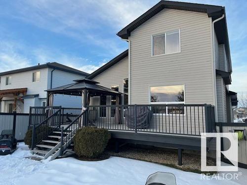 44 Birchmont Drive, Leduc, AB - Outdoor With Deck Patio Veranda