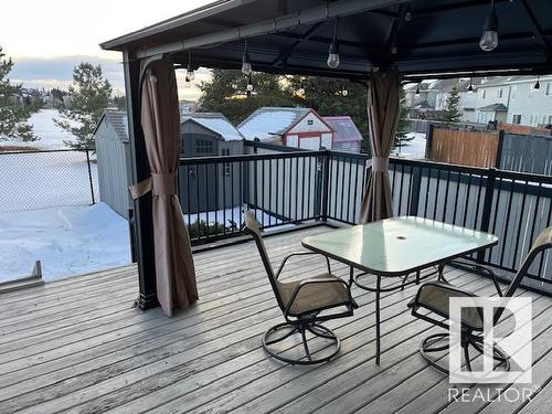 44 Birchmont Drive, Leduc, AB - Outdoor With Deck Patio Veranda With Exterior