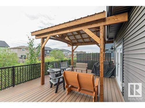 13043 208 Street, Edmonton, AB - Outdoor With Deck Patio Veranda With Exterior