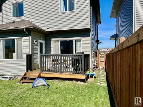 2115 15 Avenue, Edmonton, AB - Outdoor With Deck Patio Veranda With Exterior