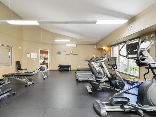 417 8912 156 Street, Edmonton, AB - Indoor Photo Showing Gym Room