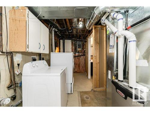 8711 25A Avenue, Edmonton, AB - Indoor Photo Showing Laundry Room