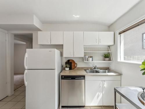 11211 93 Street, Edmonton, AB - Indoor Photo Showing Kitchen With Double Sink