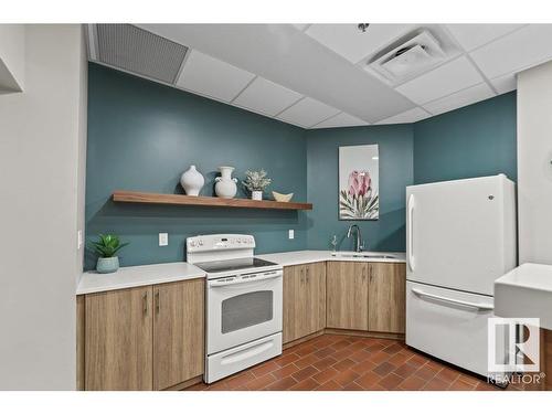 201 11503 100 Avenue, Edmonton, AB - Indoor Photo Showing Kitchen