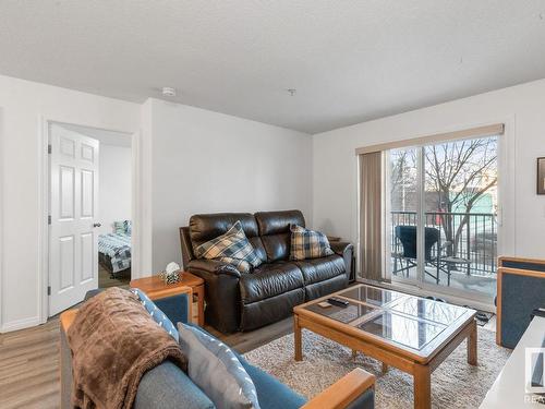 209 9945 167 Street, Edmonton, AB - Indoor Photo Showing Living Room