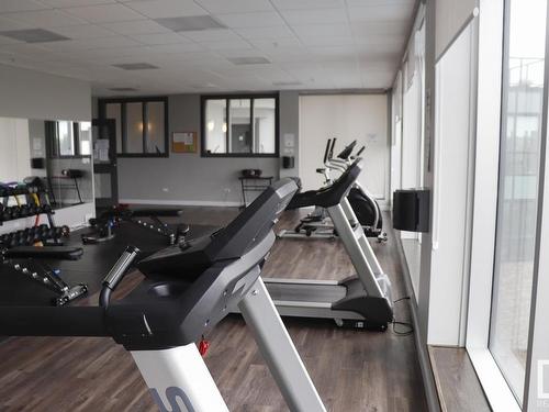 405 5151 Windermere Boulevard Sw, Edmonton, AB - Indoor Photo Showing Gym Room