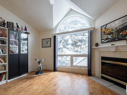 34 20 Ironwood Point(E), St. Albert, AB - Indoor With Fireplace