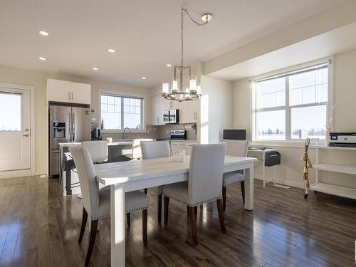 2208 8530 94 Street, Fort Saskatchewan, AB - Indoor Photo Showing Dining Room