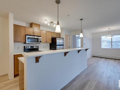 218 1180 Hyndman Road, Edmonton, AB - Indoor Photo Showing Kitchen