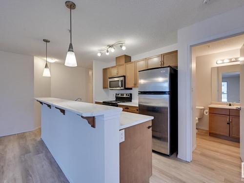 218 1180 Hyndman Road, Edmonton, AB - Indoor Photo Showing Kitchen