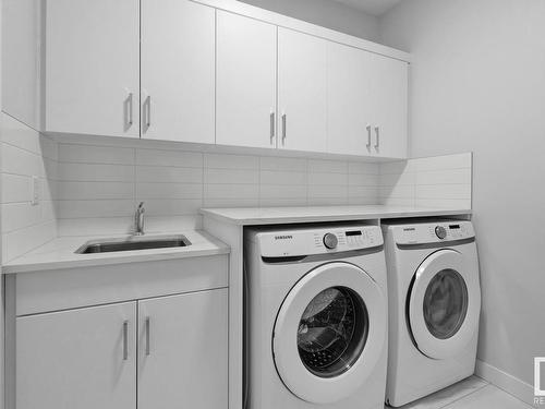 39 4517 190A Street, Edmonton, AB - Indoor Photo Showing Laundry Room