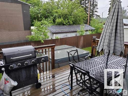 4908 50 Street, Peers, AB - Outdoor With Deck Patio Veranda