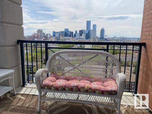 1506 9020 Jasper Avenue, Edmonton, AB - Outdoor With Balcony