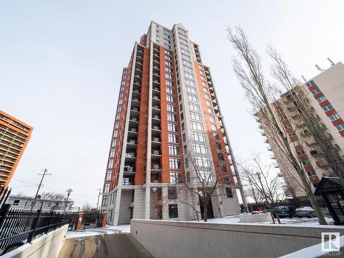 1506 9020 Jasper Avenue, Edmonton, AB - Outdoor With Facade