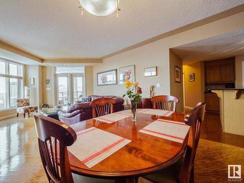 1506 9020 Jasper Avenue, Edmonton, AB - Indoor Photo Showing Dining Room