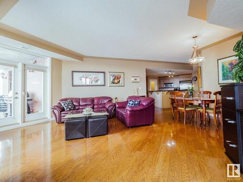 1506 9020 Jasper Avenue, Edmonton, AB - Indoor Photo Showing Living Room