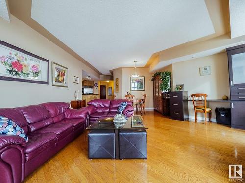 1506 9020 Jasper Avenue, Edmonton, AB - Indoor Photo Showing Living Room