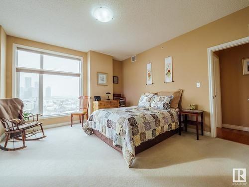 1506 9020 Jasper Avenue, Edmonton, AB - Indoor Photo Showing Bedroom