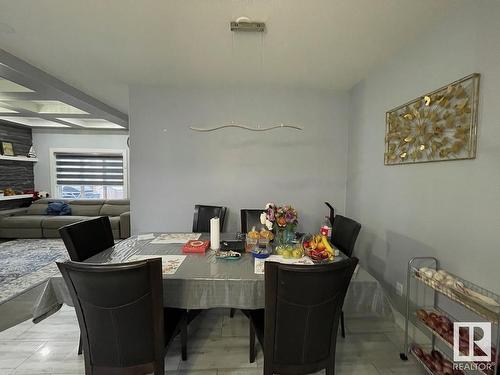 7780 174B Avenue, Edmonton, AB - Indoor Photo Showing Dining Room