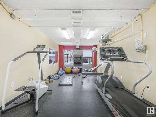 110 15499 Castle Downs Road, Edmonton, AB - Indoor Photo Showing Gym Room