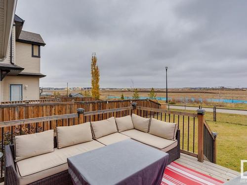 3021 Carpenter Landing, Edmonton, AB - Outdoor With Deck Patio Veranda With View With Exterior