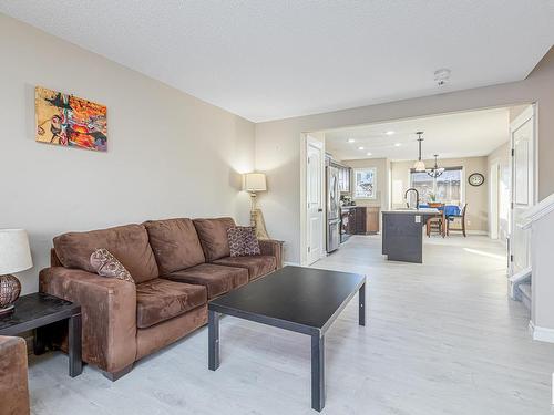 2159 Trumpeter Way, Edmonton, AB - Indoor Photo Showing Living Room