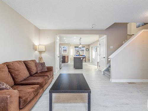 2159 Trumpeter Way, Edmonton, AB - Indoor Photo Showing Living Room