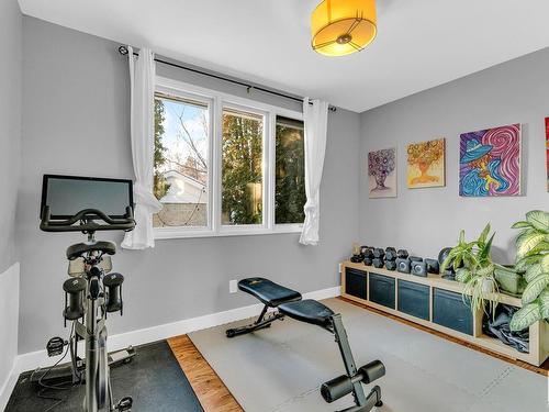 6716 87 St Nw, Edmonton, AB - Indoor Photo Showing Gym Room