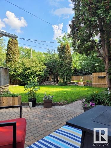 6716 87 St Nw, Edmonton, AB - Outdoor With Deck Patio Veranda With Backyard