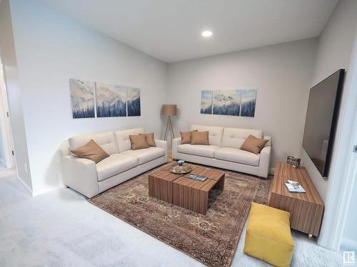 22839 94 Avenue, Edmonton, AB - Indoor Photo Showing Living Room