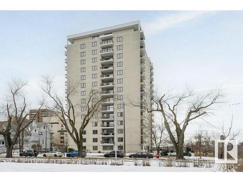 303 9737 112 Street, Edmonton, AB - Outdoor With Balcony With Facade