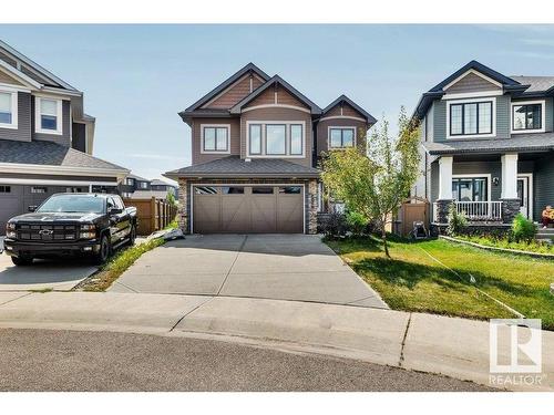 3159 Winspear Crescent, Edmonton, AB - Outdoor With Deck Patio Veranda With Facade