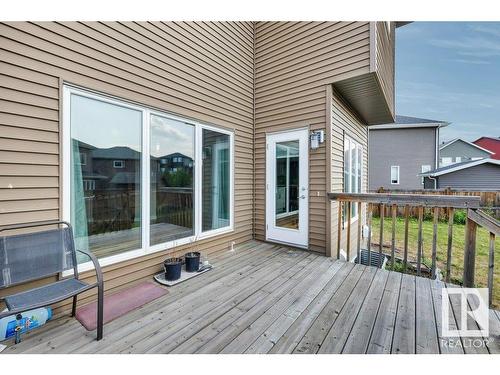 3159 Winspear Crescent, Edmonton, AB - Outdoor With Deck Patio Veranda With Exterior