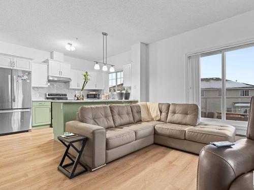 215 263 Macewan Road, Edmonton, AB - Indoor Photo Showing Living Room