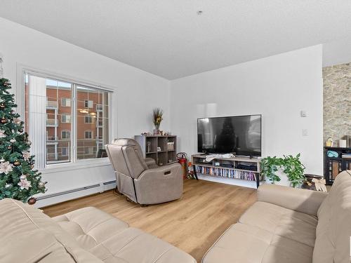 215 263 Macewan Road, Edmonton, AB - Indoor Photo Showing Living Room