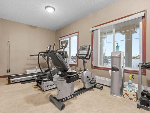 215 263 Macewan Road, Edmonton, AB - Indoor Photo Showing Gym Room