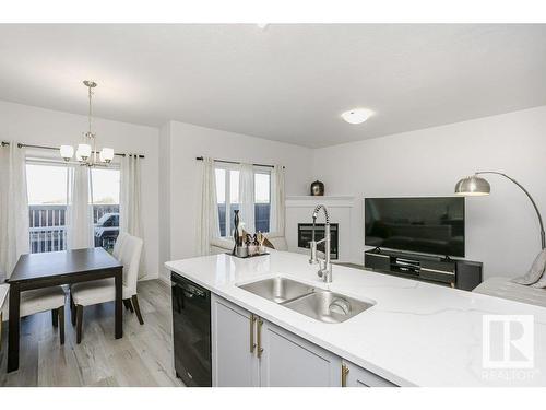 41 18230 104A Street, Edmonton, AB - Indoor Photo Showing Kitchen With Double Sink