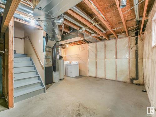 7706 15 Avenue, Edmonton, AB - Indoor Photo Showing Basement