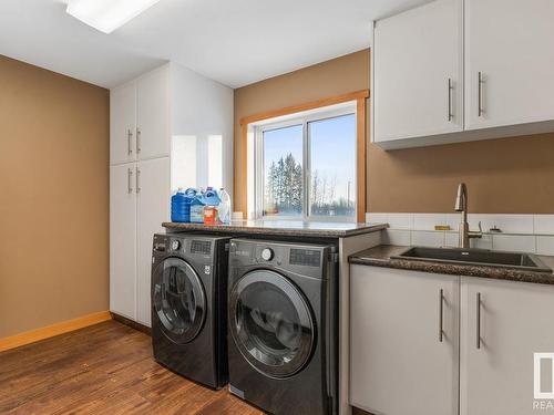 27046 Twp Road 502, Rural Leduc County, AB - Indoor Photo Showing Laundry Room