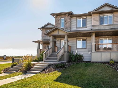 903 Morris Way, Leduc, AB - Outdoor With Deck Patio Veranda With Facade