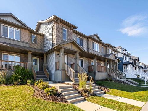 903 Morris Way, Leduc, AB - Outdoor With Deck Patio Veranda With Facade