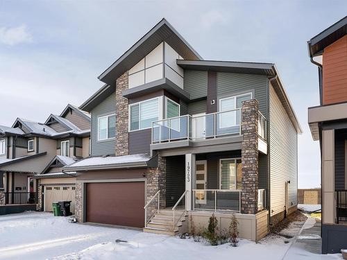 19723 26 Avenue, Edmonton, AB - Outdoor With Balcony With Deck Patio Veranda With Facade