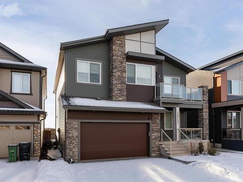 19723 26 Avenue, Edmonton, AB - Outdoor With Balcony With Facade