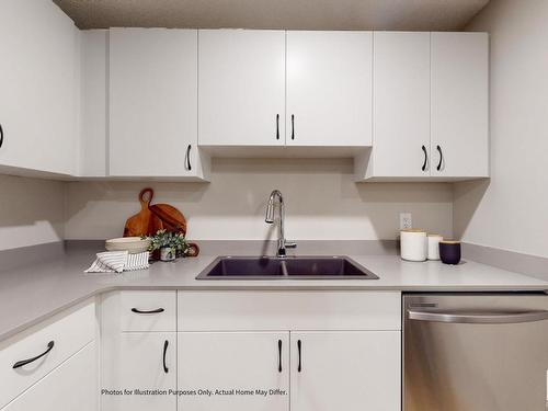 648 174 Avenue, Edmonton, AB - Indoor Photo Showing Kitchen With Double Sink