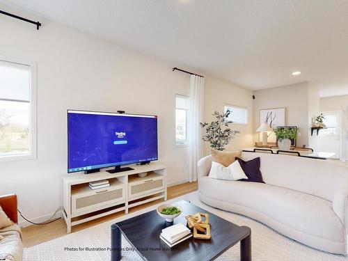 648 174 Avenue, Edmonton, AB - Indoor Photo Showing Living Room