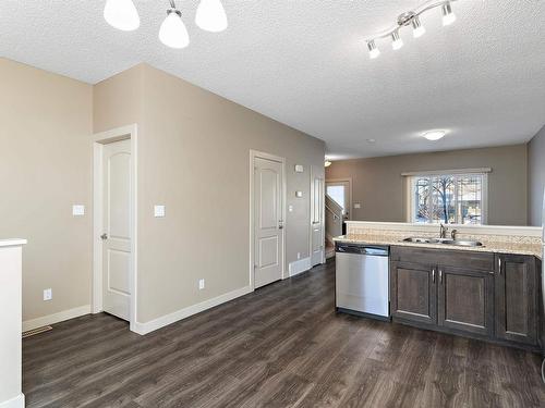 1519 33B Street, Edmonton, AB - Indoor Photo Showing Kitchen With Double Sink