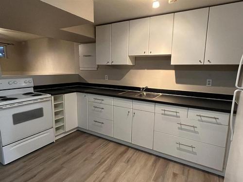 5108 50 Street, Bonnyville Town, AB - Indoor Photo Showing Kitchen With Double Sink