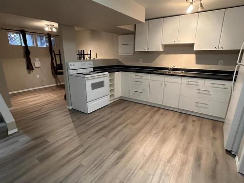 5108 50 Street, Bonnyville Town, AB - Indoor Photo Showing Kitchen With Double Sink