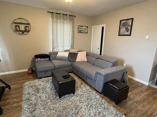 5108 50 Street, Bonnyville Town, AB - Indoor Photo Showing Living Room