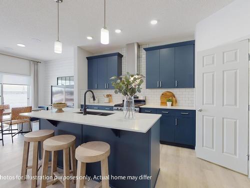 1643 27 Street, Edmonton, AB - Indoor Photo Showing Kitchen With Upgraded Kitchen